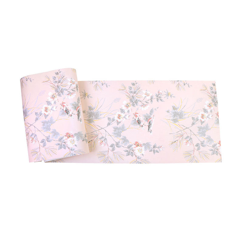 Water-Resistant Wall Covering 33' x 20.5" Asia Inspired Wall Art for Guest Room Decoration Clearhalo 'Country wall decor' 'Rustic' 'Wallpaper' Wall Decor' 1883372