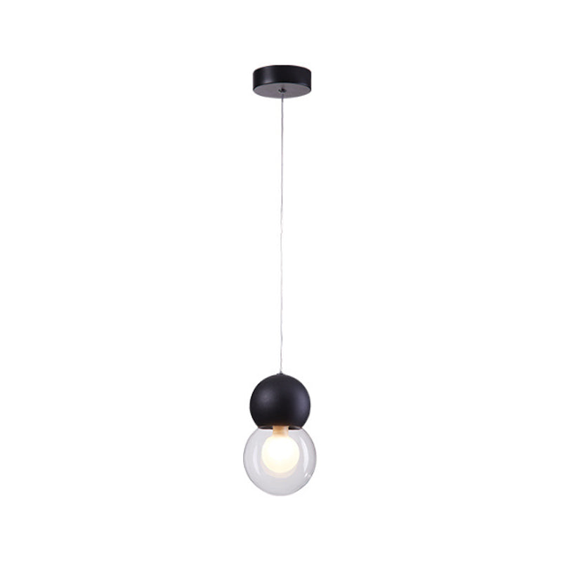 Gourd Shaped Kids Bedside Pendulum Light Milky Glass 1 Head Macaron Ceiling Pendant in Pink/Yellow/Blue Clearhalo 'Ceiling Lights' 'Glass shade' 'Glass' 'Island Lights' 'Pendant Lights' 'Pendants' Lighting' 1910356