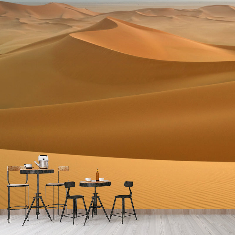 Vast Desert Scenery Wall Mural for Dining Room Natural Landscape Wall Covering, Custom Print Clearhalo 'Wall Decor' 'Wall Mural' 1920666
