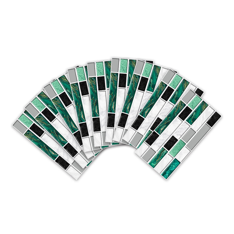 Adhesive Mosaics Tile Brick Wallpapers 8' L x 4