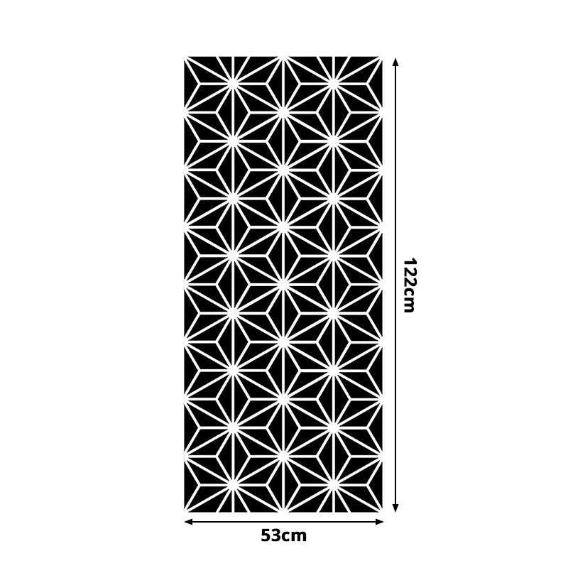 Abstract Geometric Wallpaper Panels Contemporary Stick On Living Room Wall Art, 4' x 20.5" Clearhalo 'Modern wall decor' 'Modern' 'Wallpaper' Wall Decor' 1922145