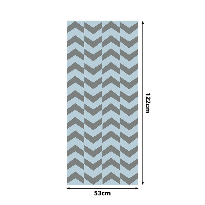 Simple Arrow Print Wallpaper Panels Blue Living Room Self-Adhesive Wall Art, 4' L x 20.5" W Clearhalo 'Modern wall decor' 'Modern' 'Wallpaper' Wall Decor' 1922185