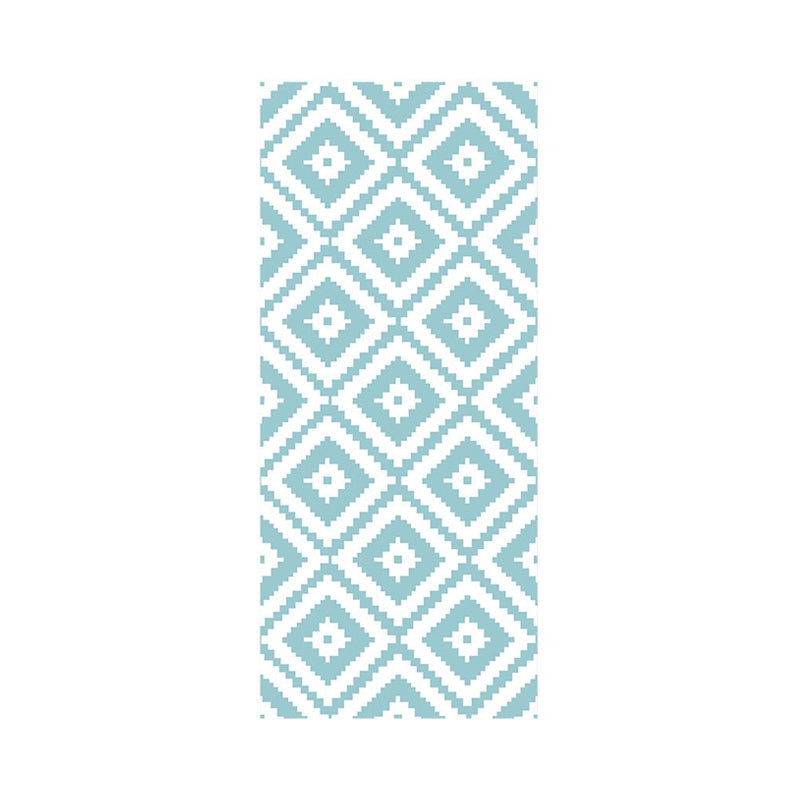 Diamond Pattern Wallpaper Panel Set Peel and Stick Modern Dining Room Wall Covering, 4' x 20.5" Clearhalo 'Modern wall decor' 'Modern' 'Wallpaper' Wall Decor' 1922189