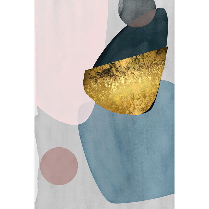 Multi-Colored Modern Rug Synthetics Color Block Abstract Pattern Rug Non-Slip Easy Care Carpet for Home Decor Clearhalo 'Area Rug' 'Rug' 1927970