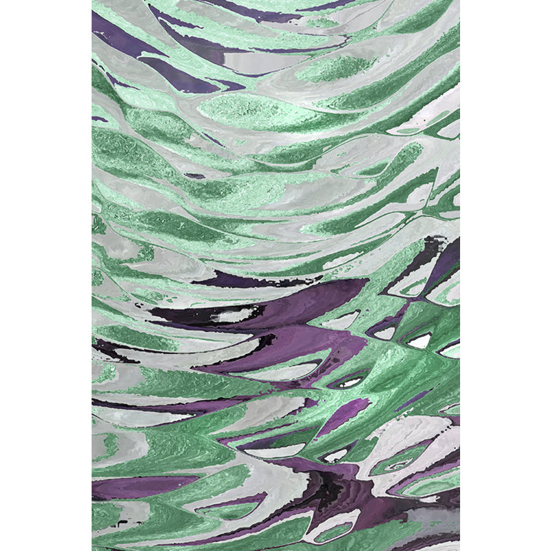 Shimmering Waves Abstract Rug Bright Color Industrial Rug Synthetics Pet Friendly Carpet for Sitting Room Clearhalo 'Area Rug' 'Rug' 1928019