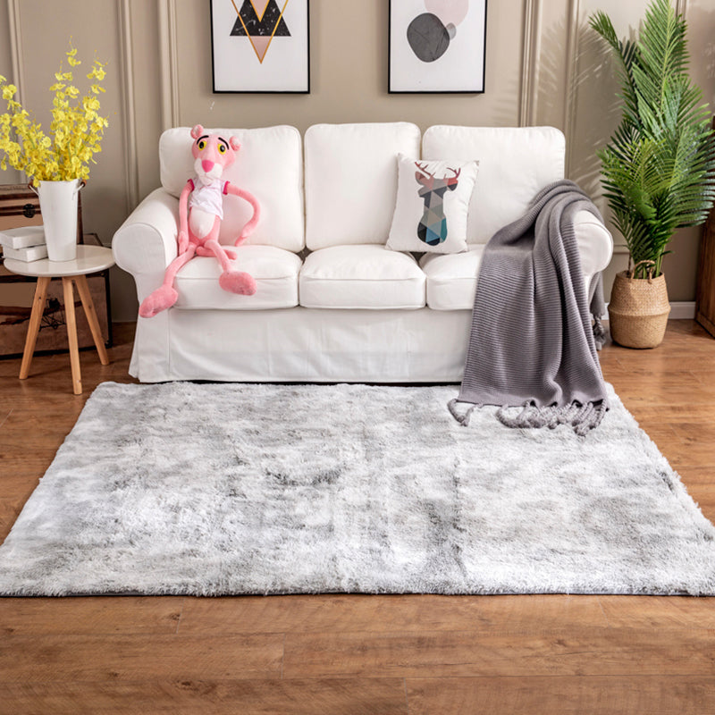 Creative Rust Metal Look Rug Pastel Color Industrial Rug Synthetics Non-Slip Backing Easy Care Carpet for Home Grey Clearhalo 'Area Rug' 'Rug' 1928056