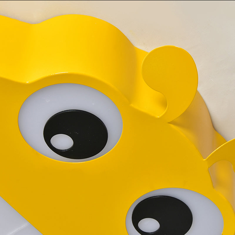 Cartoon Slim Ceiling Mount Light Ladybug Acrylic & Metal Ceiling Lamp for Baby Room Clearhalo 'Ceiling Lights' 'Close To Ceiling Lights' 'Close to ceiling' 'Flush mount' Lighting' 194035