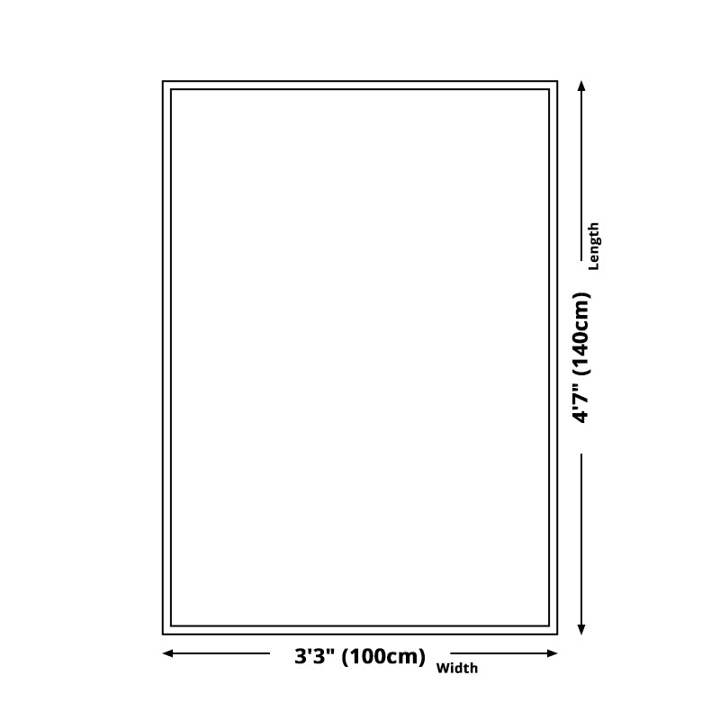 Kids Maze Pattern Rug Green Polyester Rug Non-Slip Pet Friendly Washable Are Rug for child's room Clearhalo 'Area Rug' 'Rug' 1947726