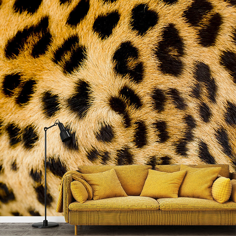 Full Size Photography Modern Mural Wallpaper with Animal Skin Pattern in Light Color Clearhalo 'Wall Decor' 'Wall Mural' 1957303