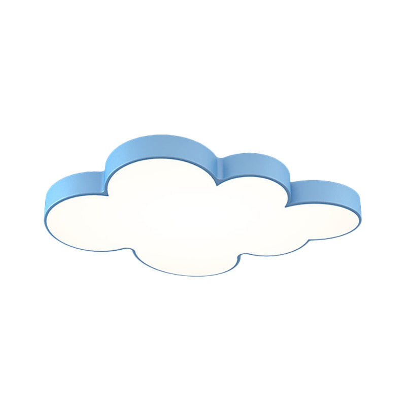 Acrylic Cloud Ceiling Flush Mount Modern Flush Mount Ceiling Light for Classroom Kid Bedroom Clearhalo 'Ceiling Lights' 'Close To Ceiling Lights' 'Close to ceiling' 'Flush mount' Lighting' 197030