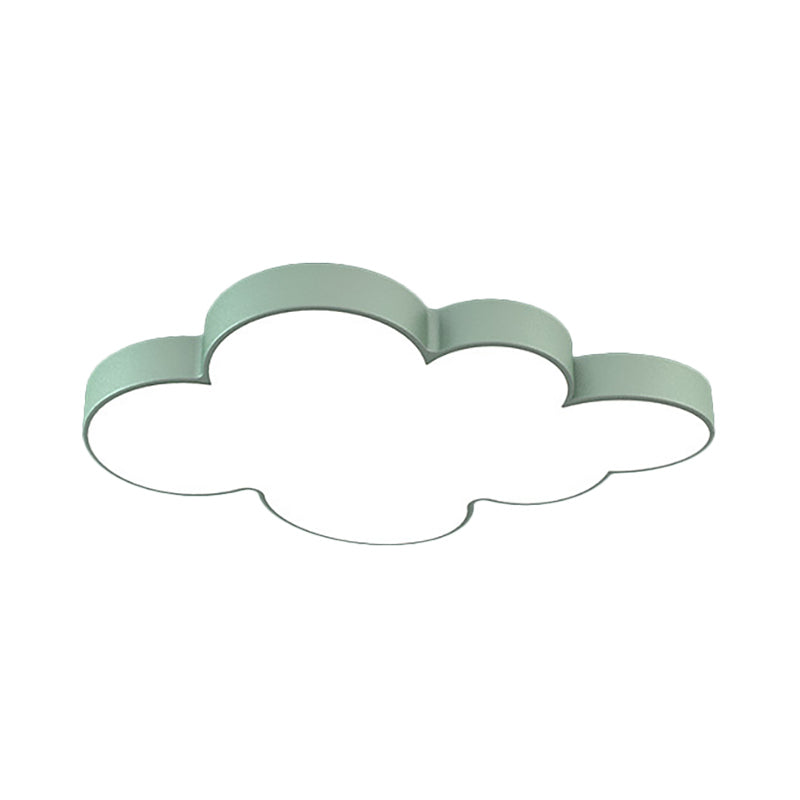 Acrylic Cloud Ceiling Flush Mount Modern Flush Mount Ceiling Light for Classroom Kid Bedroom Clearhalo 'Ceiling Lights' 'Close To Ceiling Lights' 'Close to ceiling' 'Flush mount' Lighting' 197032