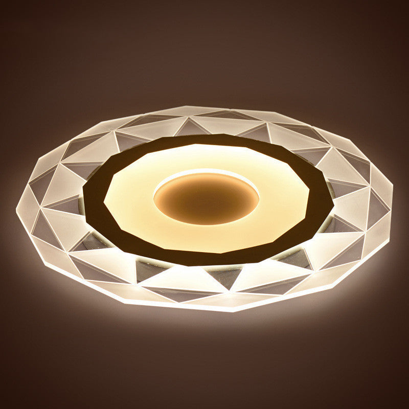 Diamond/Twig/Flower Acrylic LED Wall Lamp Fixture Minimalistic White Wall Sconce Lighting for Bedroom Clearhalo 'Modern wall lights' 'Modern' 'Wall Lamps & Sconces' 'Wall Lights' Lighting' 1972506