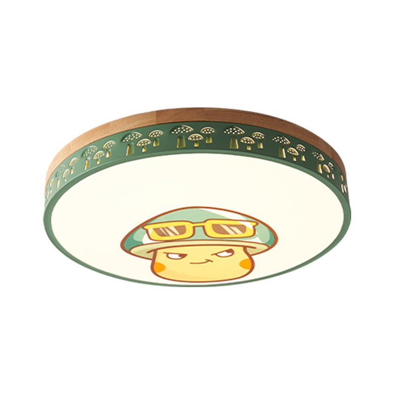 Circle for Kindergarten Ceiling Light Ceiling Light Modern Flush Mount Ceiling Fixture Clearhalo 'Ceiling Lights' 'Close To Ceiling Lights' 'Close to ceiling' 'Flush mount' Lighting' 197649