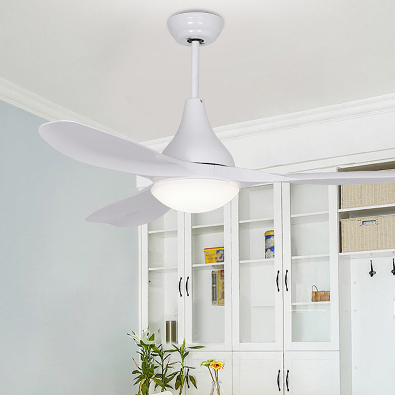 Acrylic White Ceiling Fan Light Fixture Bowl 52