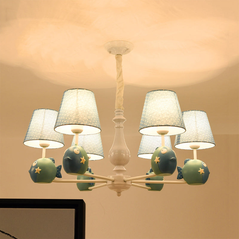 Blue Circle Bird Hanging Lamp Modern Resin Metal Hanging Pendant Lights for Kid Bedroom Clearhalo 'Ceiling Lights' 'Chandeliers' Lighting' options 198431