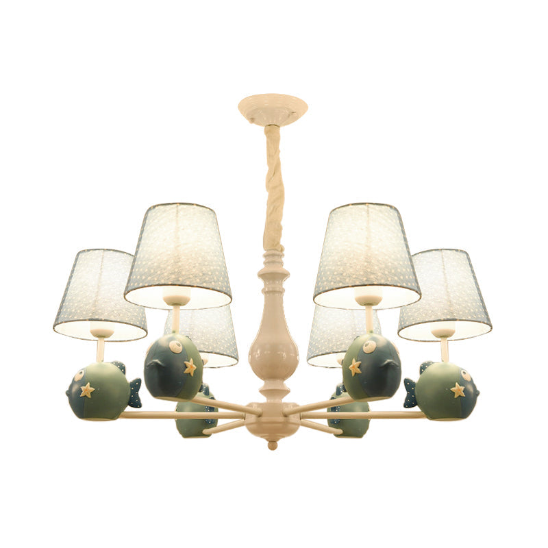 Blue Circle Bird Hanging Lamp Modern Resin Metal Hanging Pendant Lights for Kid Bedroom Clearhalo 'Ceiling Lights' 'Chandeliers' Lighting' options 198433