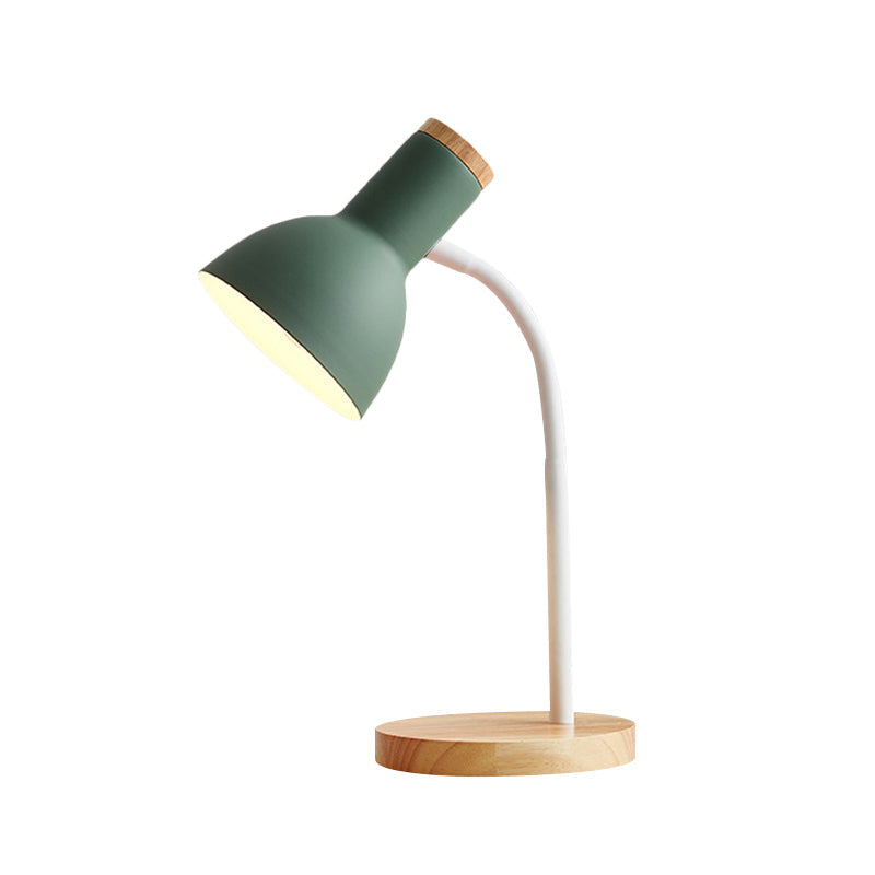 Eye-Caring Metal Desk Lamp One Light Nordic Style Study Light for Child Bedroom Clearhalo 'Lamps' 'Table Lamps' Lighting' 198605