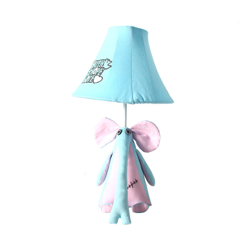 Animal Base Kid Bedroom Desk Light Fabric 1 Head Cartoon Reading Light Clearhalo 'Lamps' 'Table Lamps' Lighting' 198898