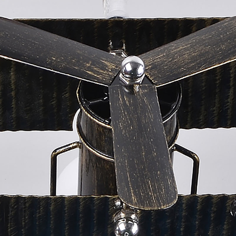 Modern Fighter Plane Hanging Lights Metal Chandelier in Bronze for Kid Bedroom Clearhalo 'Ceiling Lights' 'Chandeliers' Lighting' options 199700