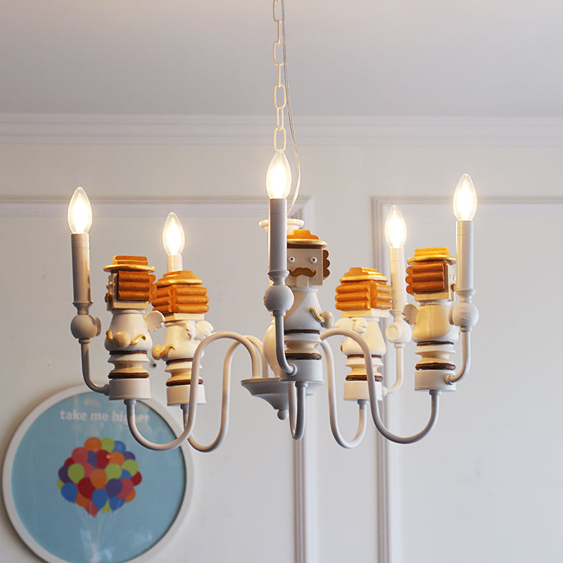 Cartoon Man Dining Room Hanging Lights Metal Modern Hanging Pendant Lights Clearhalo 'Ceiling Lights' 'Chandeliers' Lighting' options 199929
