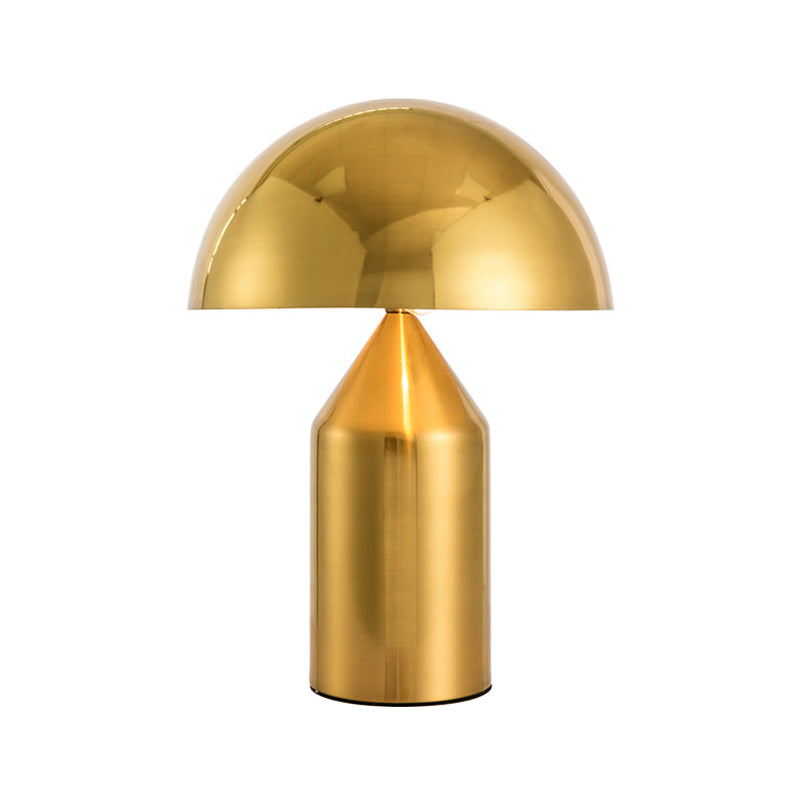 Mushroom Night Table Lamp Minimalist Metal 1-Head Nightstand Lighting for Living Room Clearhalo 'Lamps' 'Table Lamps' Lighting' 2011873