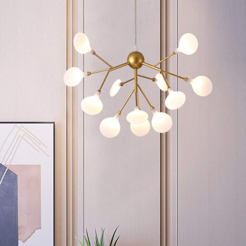 Firefly Chandelier Light Fixture Minimalist LED Acrylic Suspension Lighting for Clothing Shop Clearhalo 'Ceiling Lights' 'Chandeliers' Lighting' options 2026337_e5be806d-4262-497a-ae8d-af70ac608644