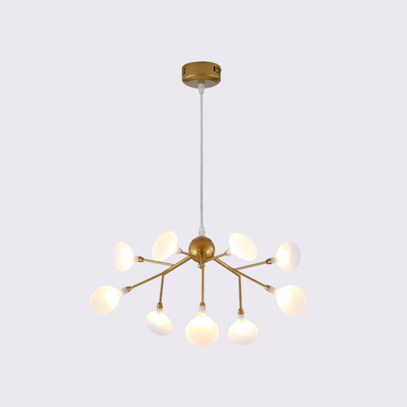 Firefly Chandelier Light Fixture Minimalist LED Acrylic Suspension Lighting for Clothing Shop Clearhalo 'Ceiling Lights' 'Chandeliers' Lighting' options 2026347_adc17b20-6f00-40dc-8b30-fed1e4f51155