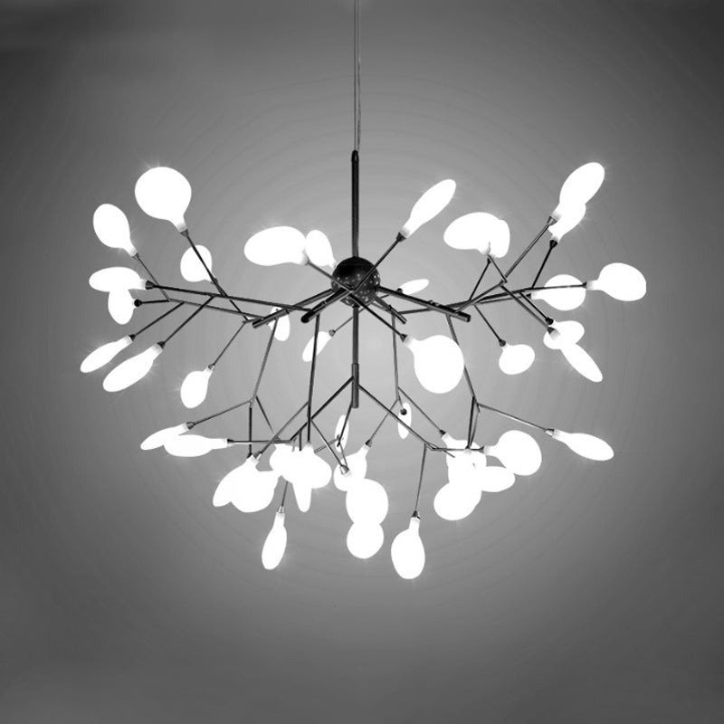 Firefly Chandelier Light Fixture Minimalist LED Acrylic Suspension Lighting for Clothing Shop Clearhalo 'Ceiling Lights' 'Chandeliers' Lighting' options 2026348_8e6fd65e-bb9e-4e0b-a4fe-b55db0e4b34a