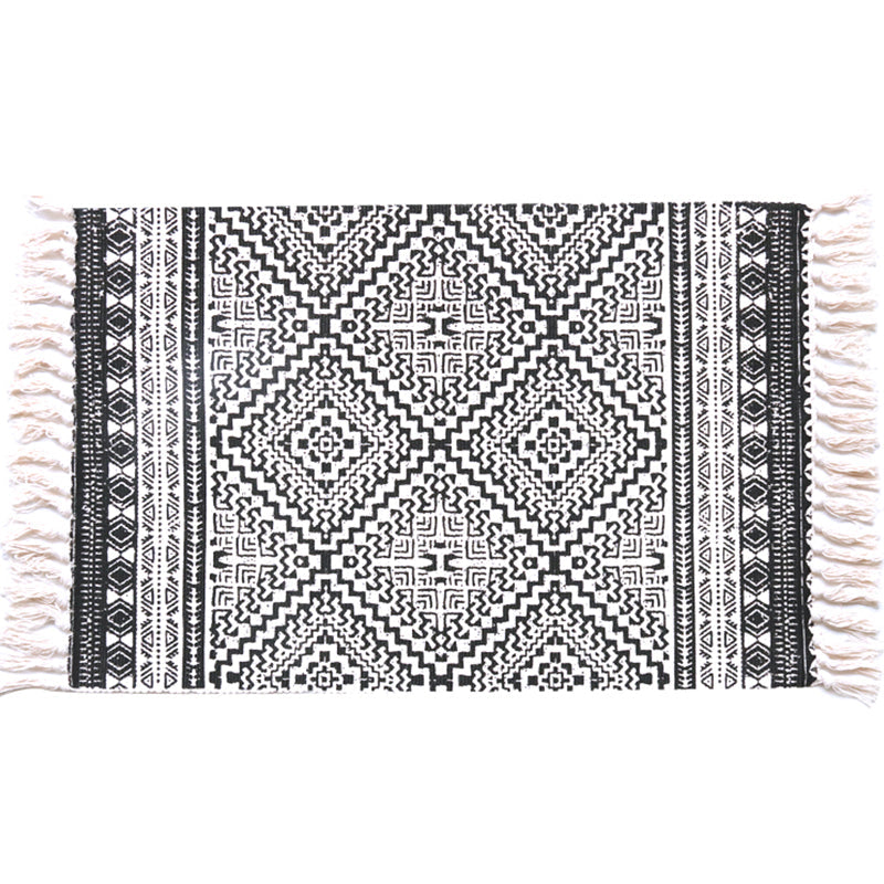 Casual Bohemian Rug Multicolored Geometric Carpet Pet Friendly Rug for Great Room Clearhalo 'Area Rug' 'Bohemian' 'Rugs' Rug' 2046934