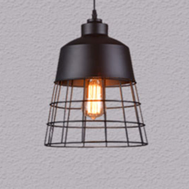 Geometric Shaped Metal Hanging Light Nordic Style Restaurant Pendant Light Fixture Black A Clearhalo 'Art Deco Pendants' 'Black' 'Cast Iron' 'Ceiling Lights' 'Ceramic' 'Crystal' 'Industrial Pendants' 'Industrial' 'Metal' 'Middle Century Pendants' 'Pendant Lights' 'Pendants' 'Rustic Pendants' 'Tiffany' Lighting' 2057518