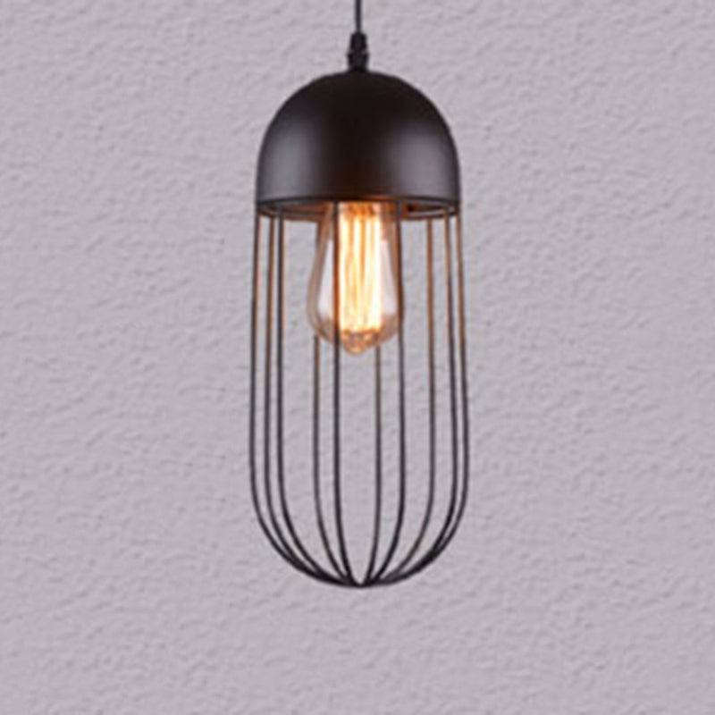 Geometric Shaped Metal Hanging Light Nordic Style Restaurant Pendant Light Fixture Black C Clearhalo 'Art Deco Pendants' 'Black' 'Cast Iron' 'Ceiling Lights' 'Ceramic' 'Crystal' 'Industrial Pendants' 'Industrial' 'Metal' 'Middle Century Pendants' 'Pendant Lights' 'Pendants' 'Rustic Pendants' 'Tiffany' Lighting' 2057520