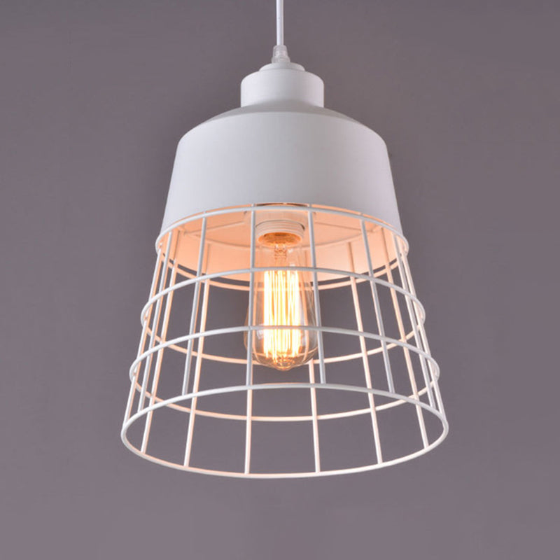Geometric Shaped Metal Hanging Light Nordic Style Restaurant Pendant Light Fixture White A Clearhalo 'Art Deco Pendants' 'Black' 'Cast Iron' 'Ceiling Lights' 'Ceramic' 'Crystal' 'Industrial Pendants' 'Industrial' 'Metal' 'Middle Century Pendants' 'Pendant Lights' 'Pendants' 'Rustic Pendants' 'Tiffany' Lighting' 2057521