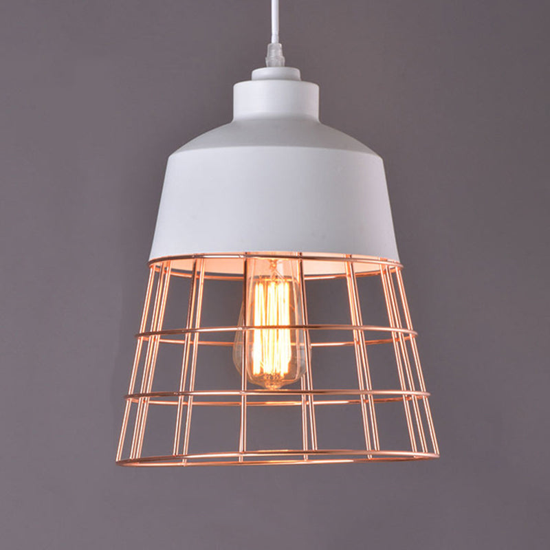Geometric Shaped Metal Hanging Light Nordic Style Restaurant Pendant Light Fixture White-Gold A Clearhalo 'Art Deco Pendants' 'Black' 'Cast Iron' 'Ceiling Lights' 'Ceramic' 'Crystal' 'Industrial Pendants' 'Industrial' 'Metal' 'Middle Century Pendants' 'Pendant Lights' 'Pendants' 'Rustic Pendants' 'Tiffany' Lighting' 2057524
