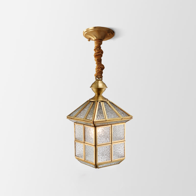 Gold Single-Bulb Ceiling Light Simplicity Metal Geometric Shaped Hanging Pendant Light Gold B Clearhalo 'Ceiling Lights' 'Pendant Lights' 'Pendants' Lighting' 2058160_2d208c4d-a9e6-4e7b-93eb-4dae3aad8d5c