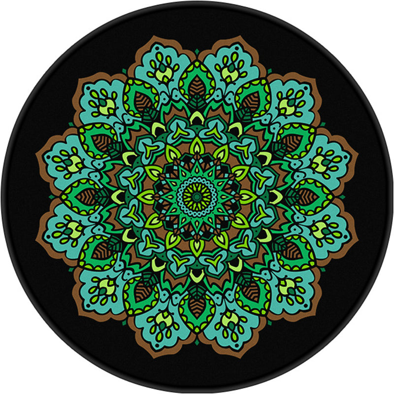 Nostalgic Multicolor Tribal Print Rug Polypropylene Moroccan Carpet Pet Friendly Stain Resistant Non-Slip Rug for Great Room Clearhalo 'Area Rug' 'Moroccan' 'Rugs' Rug' 2058637