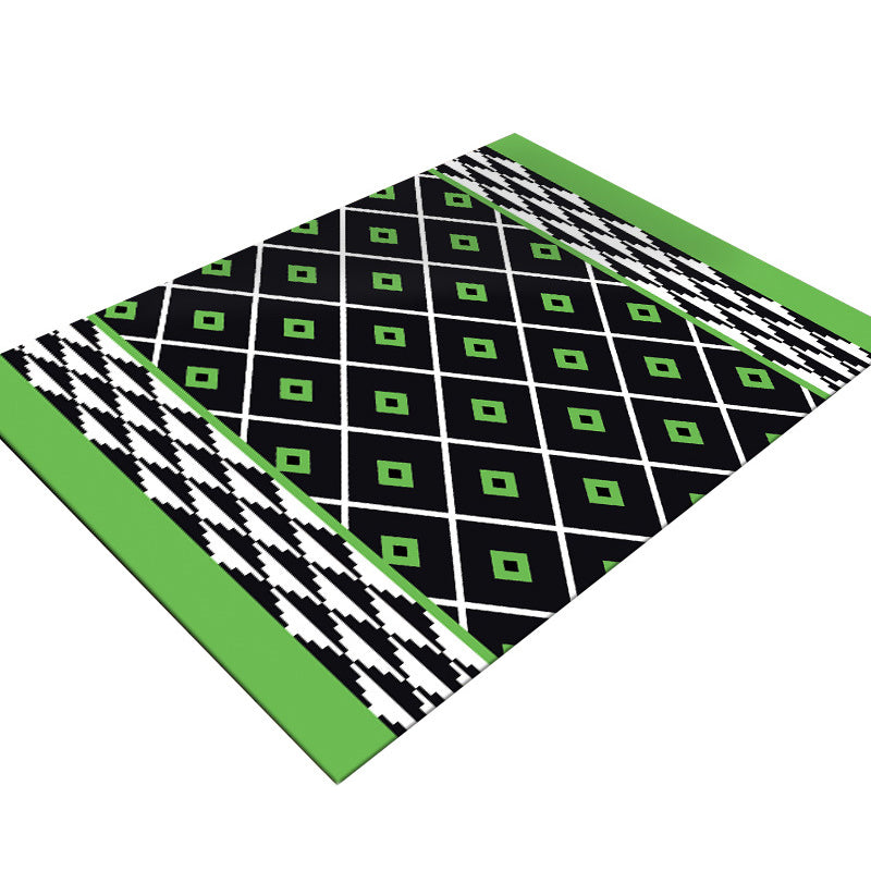 Nostalgic Persian Rug Multi Colored Trellis Carpet Non-Slip Washable Pet Friendly Rug for Living Room Clearhalo 'Area Rug' 'Moroccan' 'Rugs' Rug' 2059132