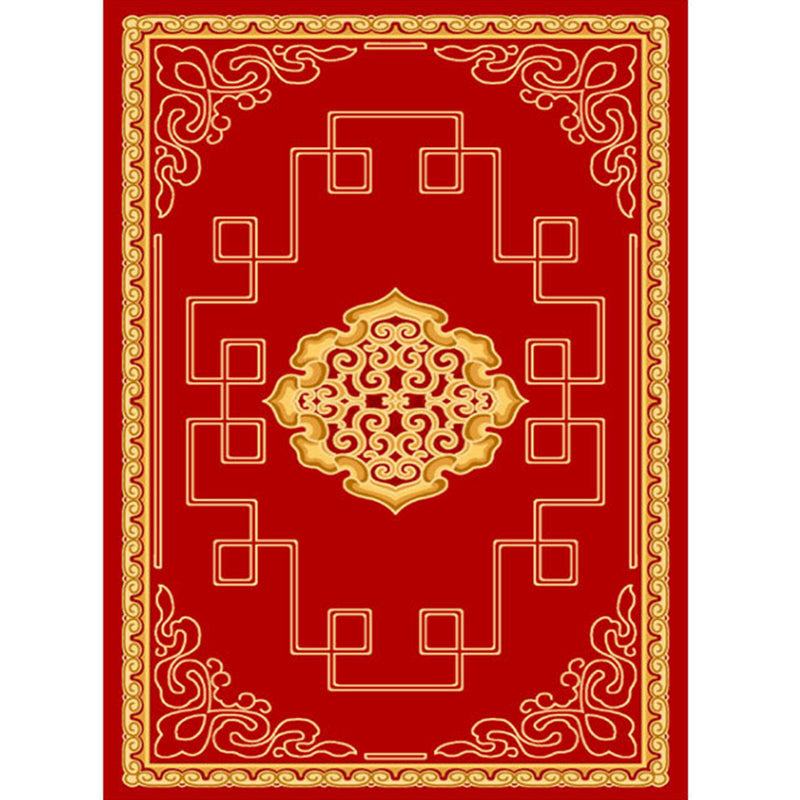 Fancy Chinoiserie Rug Multi Color Floral Area Carpet Non-Slip Backing Stain Resistant Pet Friendly Rug for Living Room Clearhalo 'Area Rug' 'Moroccan' 'Rugs' Rug' 2059258