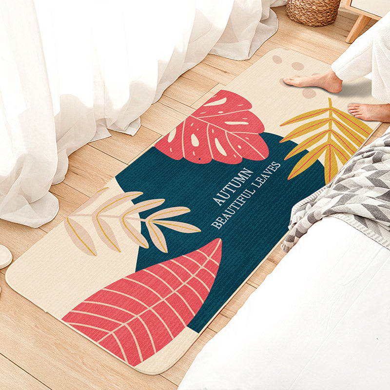 Multi-Color Scandinavian Rug Polyester Geometrical Carpet Non-Slip Stain Resistant Machine Washable Rug for Bedroom Clearhalo 'Area Rug' 'Rug' 2106694