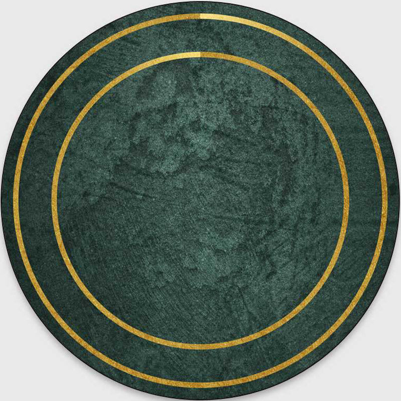 Glam Mid-Century Area Rug Multi Color Marble Look Carpet Pet Friendly Stain Resistant Non-Slip Backing Rug for Living Room Green-Yellow Clearhalo 'Area Rug' 'Rug' 2121721