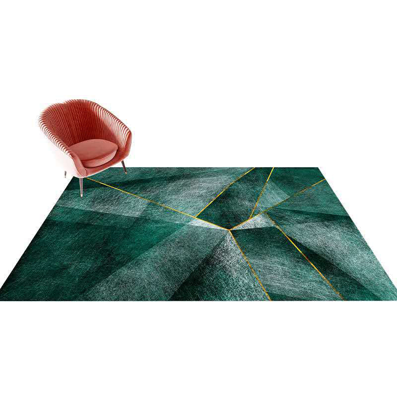 Enchanting Postmodern Rug Multi Color Botanic Geometric Rug Washable Pet Friendly Anti-Slip Rug for Home Decor Clearhalo 'Area Rug' 'Rug' 2121875