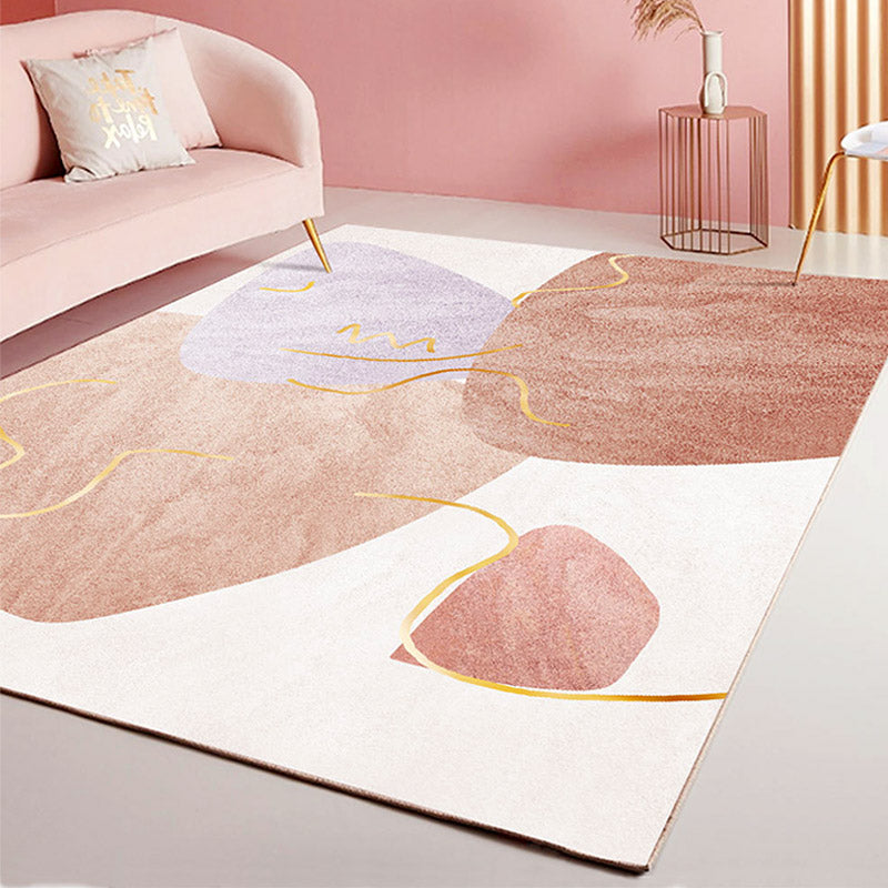 Artistry Scandinavian Indoor Rug Multi Color Geometric Rug Stain Resistant Anti-Slip Pet Friendly Rug for Home Decor Clearhalo 'Area Rug' 'Rug' 2122918