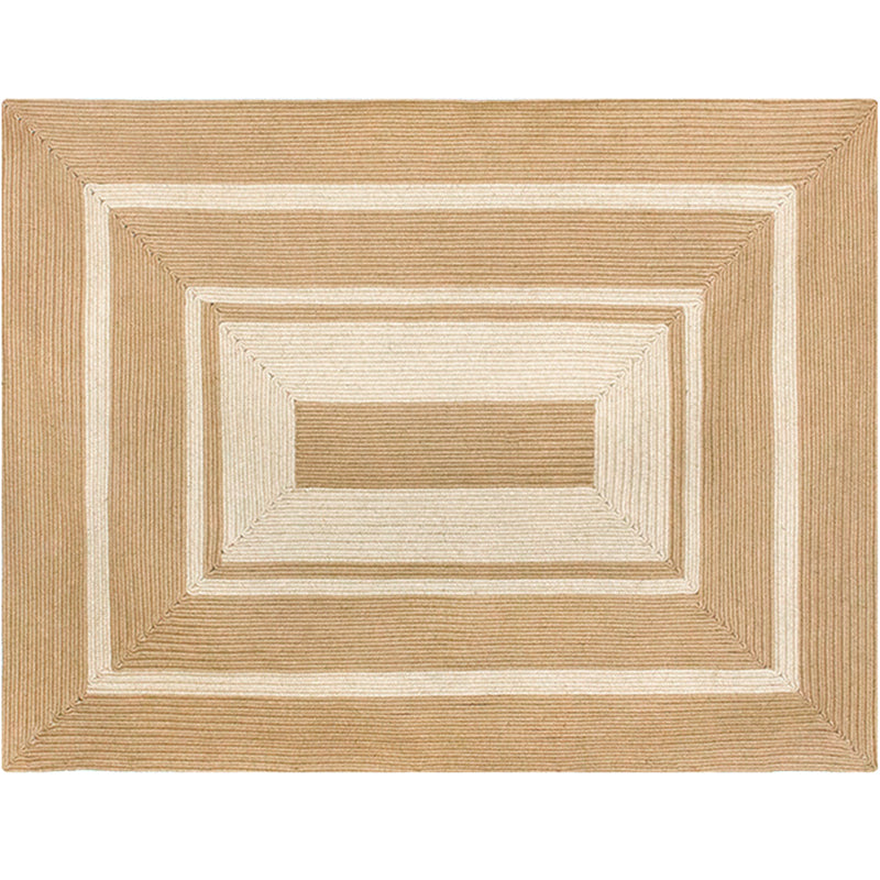 Environmental Plain Rug Multi Colored Lodge Carpet Jute Animal-Friendly Woven Rug for Room Brown Clearhalo 'Area Rug' 'Rug' 2140715