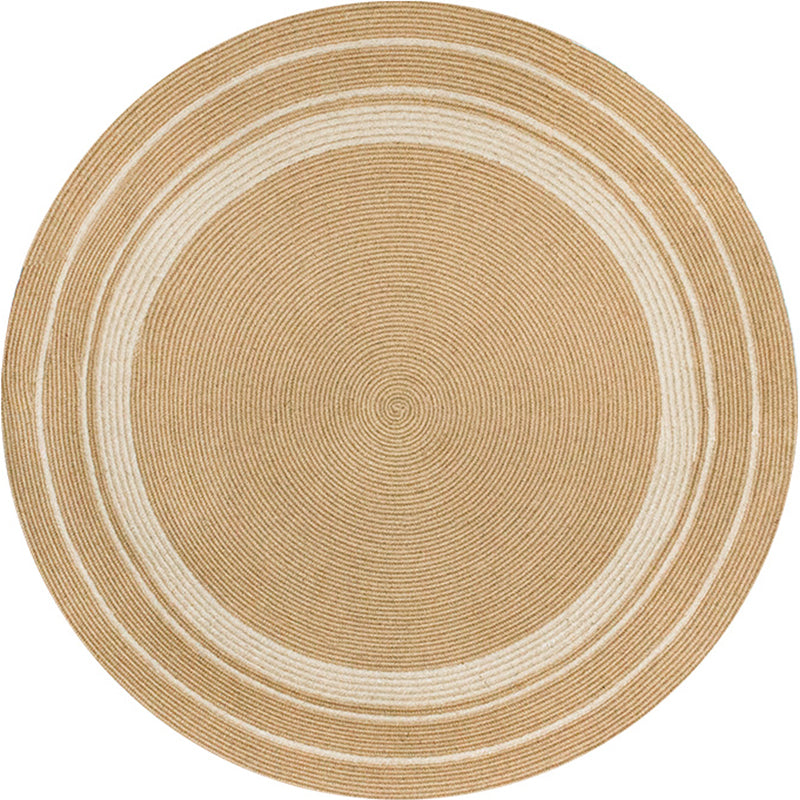 Environmental Plain Rug Multi Colored Lodge Carpet Jute Animal-Friendly Woven Rug for Room Clearhalo 'Area Rug' 'Rug' 2140720