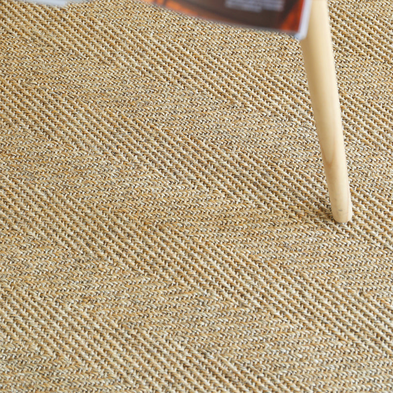 Cabin Plain Rug Multi-Colored Natural Sisal Carpet Anti-Slip Backing Machine Washable Pet Friendly Rug for Living Room Clearhalo 'Area Rug' 'Rug' 2140724