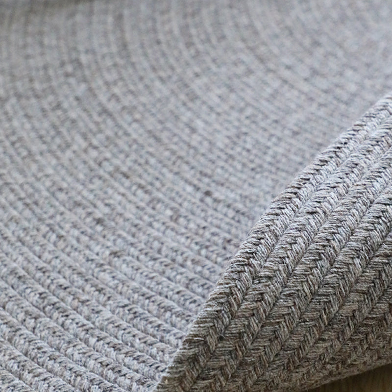 Multi-Color Plain Rug Wool Rustic Style Rug Environmental Pet-Friendly Rug for Room Grey Clearhalo 'Area Rug' 'Rug' 2140758