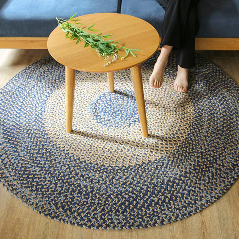 Decorative Farmhouse Rug Multicolor Concentric Geometric Rug Washable Stain Resistant Anti-Slip Backing Rug for Great Room Clearhalo 'Area Rug' 'Rug' 2140766