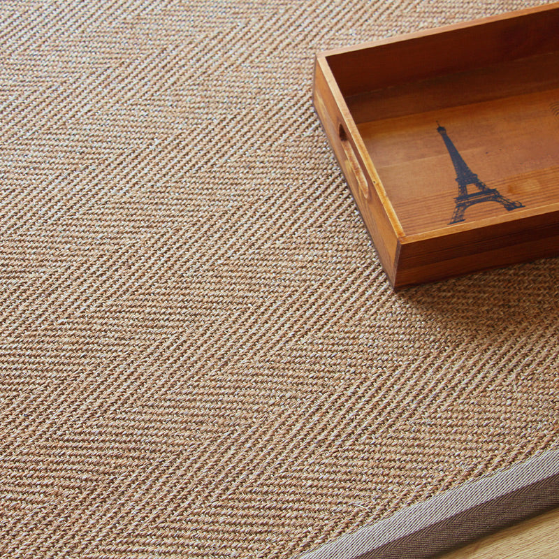 Multi Color Rustic Indoor Rug Sisal Woven Striped Pattern Carpet Machine Washable Stain Resistant Non-Slip Rug for Room Clearhalo 'Area Rug' 'Rug' 2140831