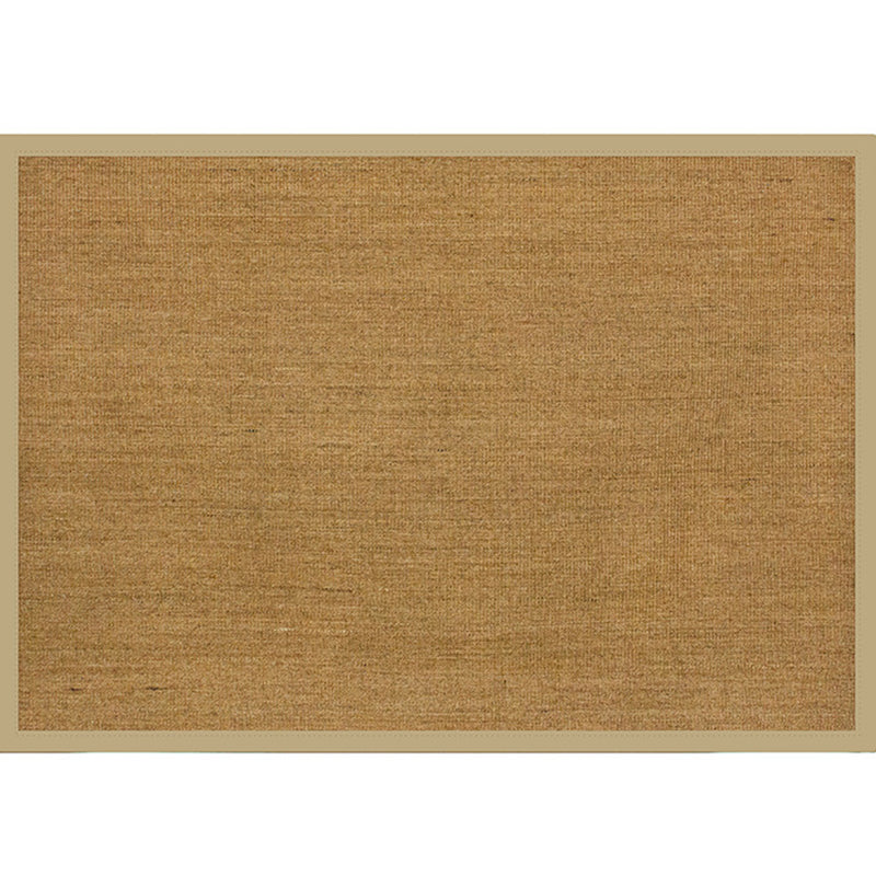 Japanese Style Rustic Rug Multi Colored Plain Carpet Washable Stain Resistant Non-Slip Backing Rug for Bedroom Light Brown Clearhalo 'Area Rug' 'Rug' 2140984
