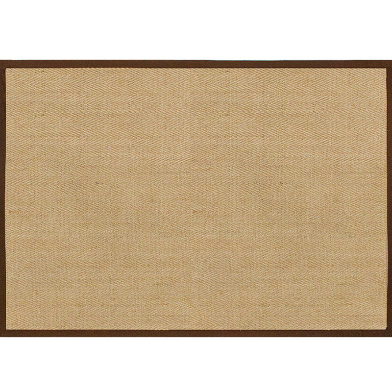 Japanese Style Rustic Rug Multi Colored Plain Carpet Washable Stain Resistant Non-Slip Backing Rug for Bedroom Dark Brown Clearhalo 'Area Rug' 'Rug' 2140988