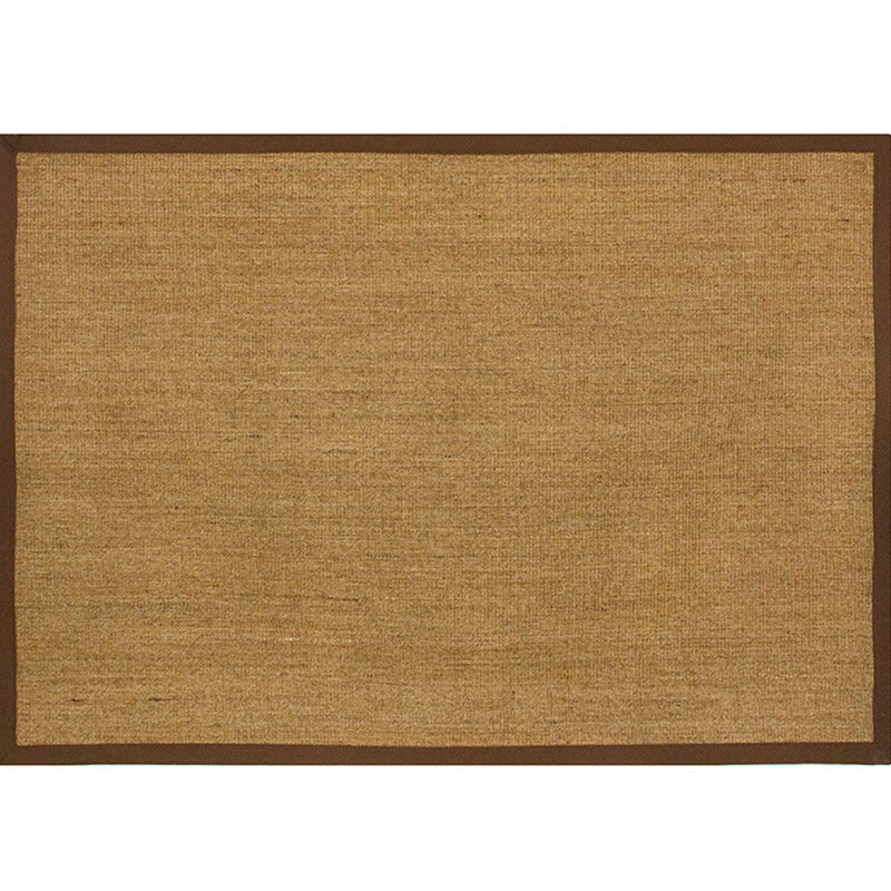 Japanese Style Rustic Rug Multi Colored Plain Carpet Washable Stain Resistant Non-Slip Backing Rug for Bedroom Brown Clearhalo 'Area Rug' 'Rug' 2140989